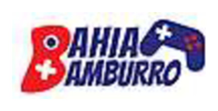 Bahia Bamburro logo, with the letter B shaped like a game controller